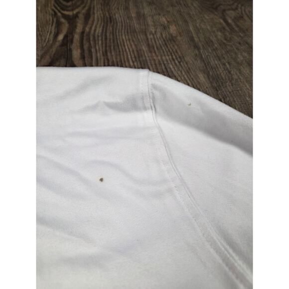 Vapor Apparel Seize the Ray Topo Skies Solar Long Sleeve White Tshirt Size Large - Picture 3 of 6